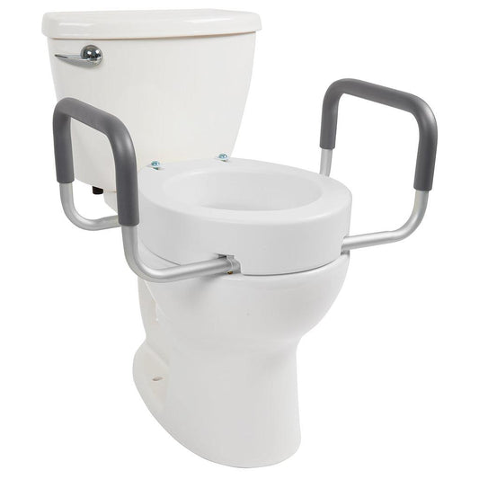 Toilet Seat Riser with Arms